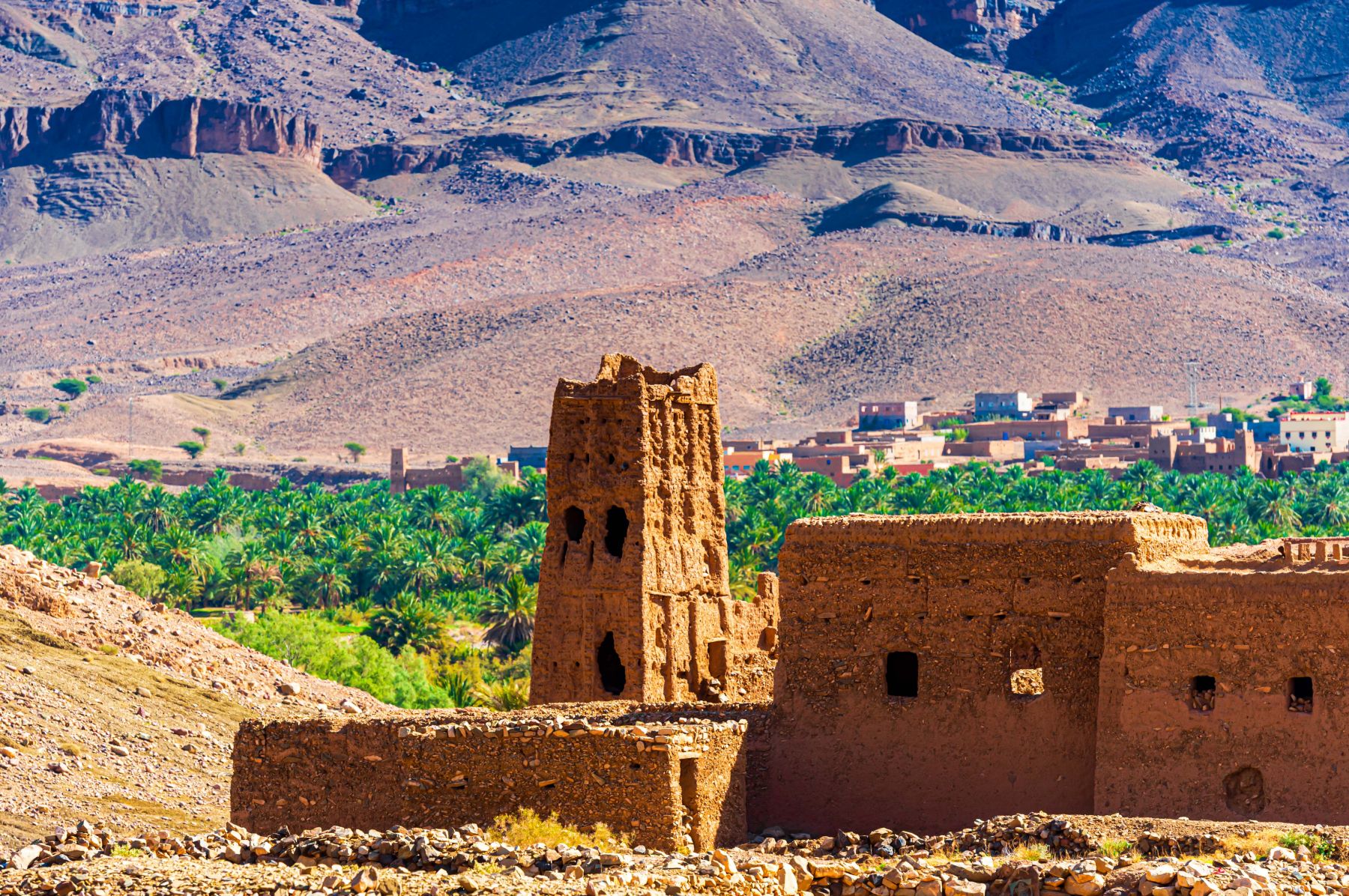 Nomad life in M'Hamid El Ghizlane