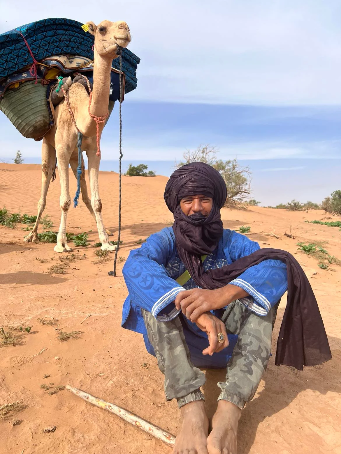 Our desert travel team in Morocco
