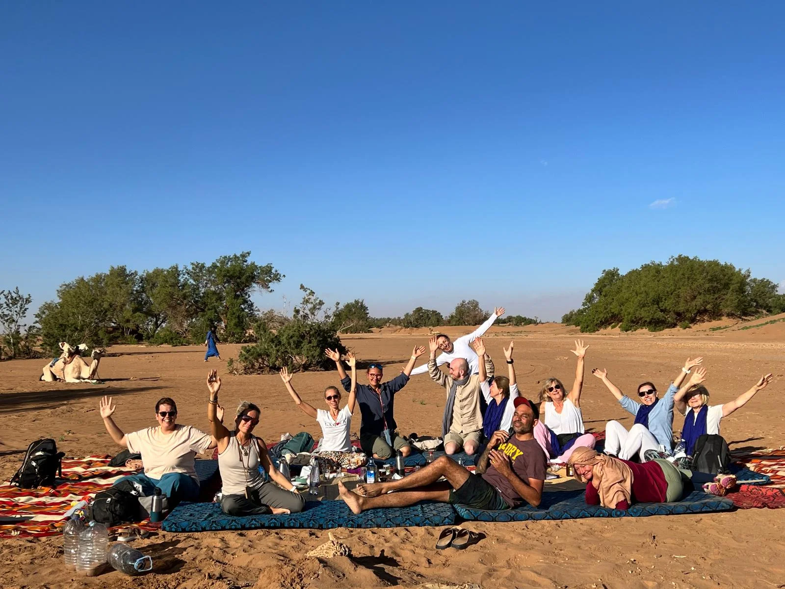 6 days desert trekking and yoga retreat in M'Hamid El Ghizlane - complete Sahara transformation