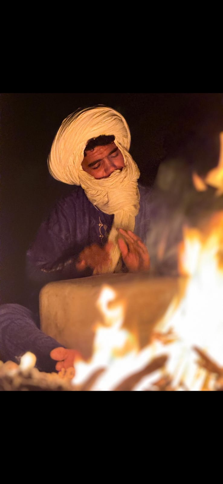 Camel handler and nomadic guide